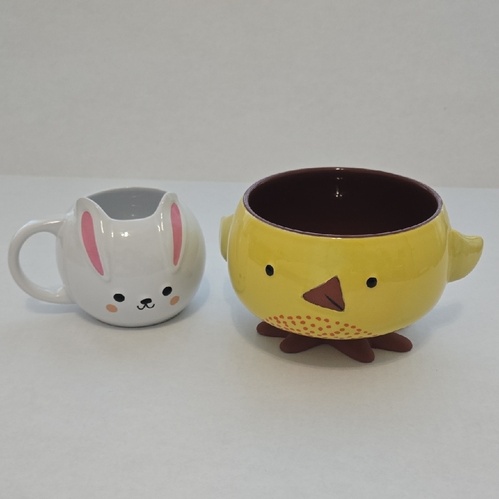 Hallmark Bunny Mug And Chick Bowl